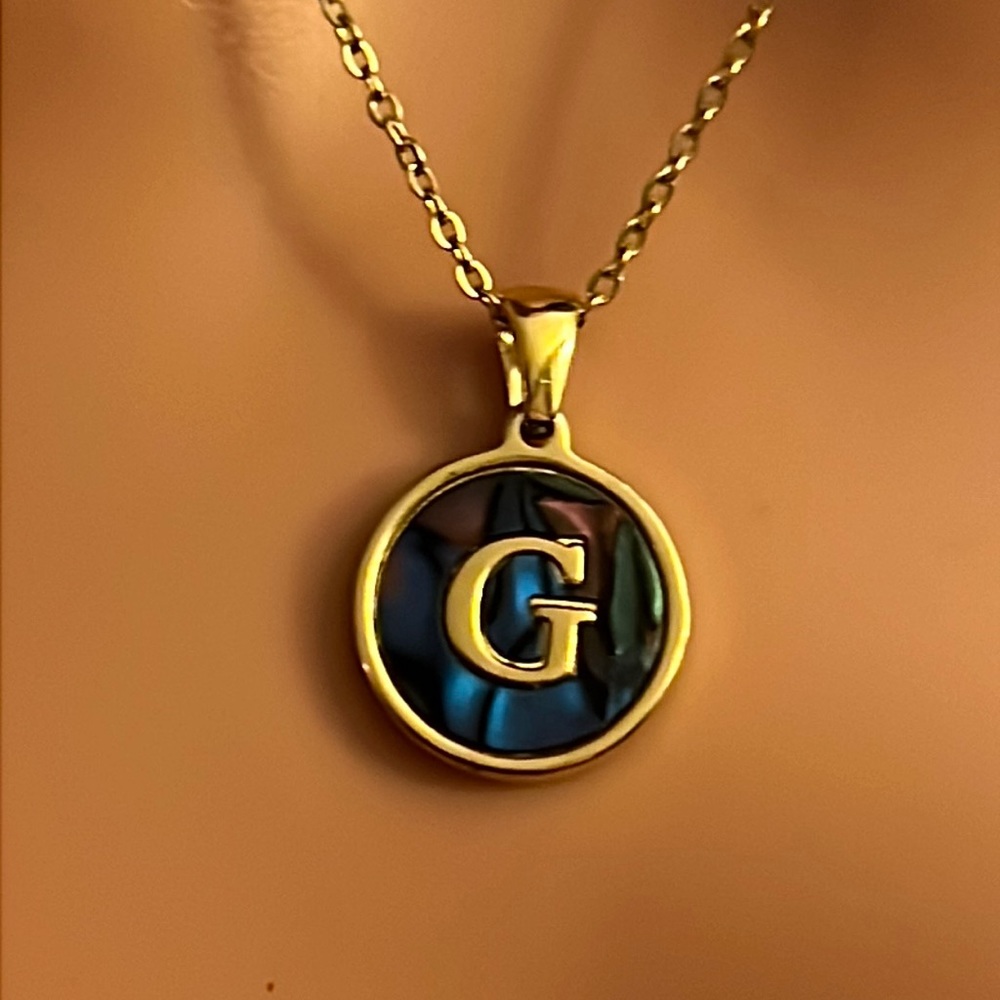 G Letter Necklace
